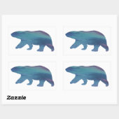 Acryl-stijl Polar Beer Sticker (Vel)