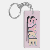 Acryl SYKE Sleutelhanger (Voorkant Links)