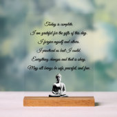 Acryl tafelblad inspirerend gebed bord (Neutraal)