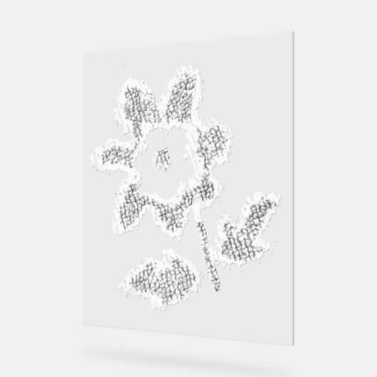 Acryl teken ART DESIGN STIJL Bord (Hoek)