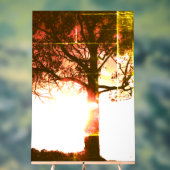 ACRYL TEKEN KOELE ECO DESIGN STIJL BORD (Neutraal)