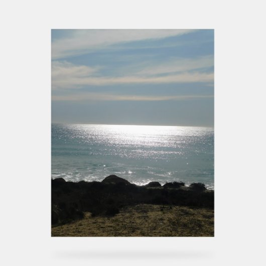 Acryl Teken oceaan uitzicht ontwerpstijl Acryl Bord (Voorkant)
