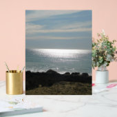 Acryl Teken oceaan uitzicht ontwerpstijl Bord (Huwelijk)