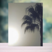 Acryl teken PALM TREE DESIGN STIJL Acryl Bord (Neutraal)