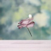 ACRYL TEKEN ROOS ONTWERPSTIJL BORD (Neutraal)