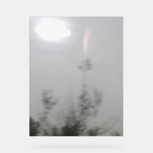 Acryl Teken stijl en ontwerp Acryl Bord (Voorkant)