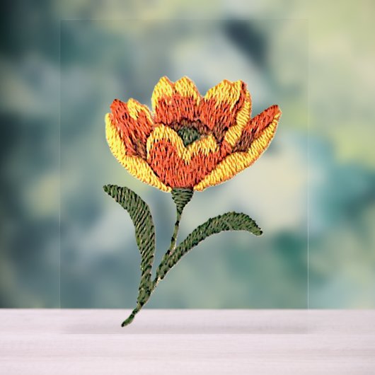 Acryl Teken stijl ontwerp Bord (Neutraal)