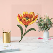 Acryl Teken stijl ontwerp Bord (Huwelijk)