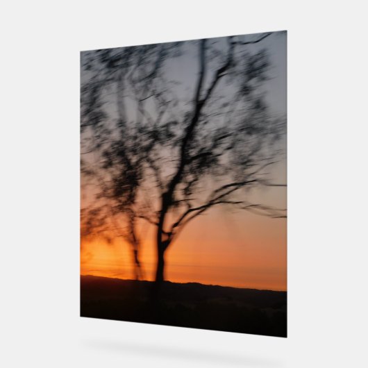 Acryl Teken zonsondergang ontwerpstijl Acryl Bord (Hoek)