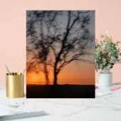 Acryl Teken zonsondergang ontwerpstijl Bord (Huwelijk)