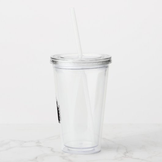 Acryl-Trinkbecher Grafik: Lady Loader Acryl Drinkbeker (Links)