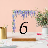 Acryl Trouwtafel Bloemen Teken Bord (Huwelijk)