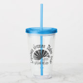 Acryl Tumbler 16oz Acryl Drinkbeker (Voorkant)