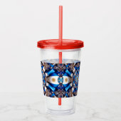 Acryl Tumbler met Argentijnse kleuren Design Drinkbeker (Rechts)