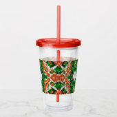 Acryl Tumbler met Ierse kleuren Design Acryl Drinkbeker (Rechts)