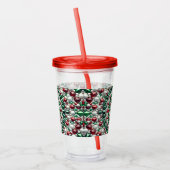 Acryl Tumbler met Italiaanse kleuren Design Acryl Drinkbeker (Links)