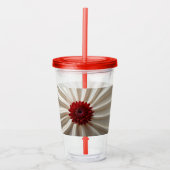 Acryl Tumbler met Japan Kleuren Ontwerp Acryl Drinkbeker (Voorkant)