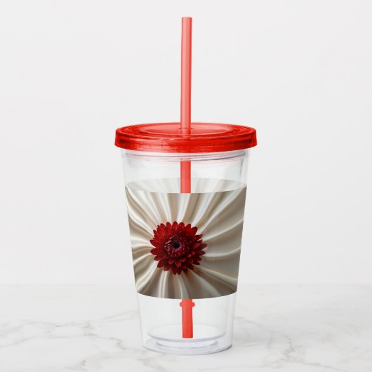 Acryl Tumbler met Japan Kleuren Ontwerp Drinkbeker (Voorkant)