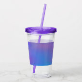 Acryl Tumbler met ontwerp. Drinkbeker (Achterkant)