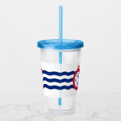 Acryl Tumbler met vlag van Cincinnati Drinkbeker (Rechts)