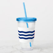 Acryl Tumbler met vlag van Cincinnati Drinkbeker (Links)
