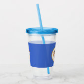 Acryl Tumbler met vlag van Minnesota Acryl Drinkbeker (Links)