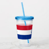 Acryl Tumbler met vlag van Missouri Acryl Drinkbeker (Links)
