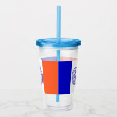Acryl Tumbler met vlag van New York City Drinkbeker (Rechts)