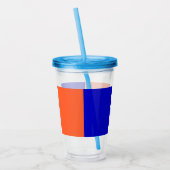 Acryl Tumbler met vlag van New York City Drinkbeker (Links)