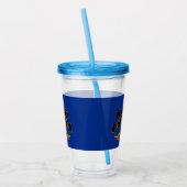 Acryl Tumbler met vlag van Pennsylvania Drinkbeker (Links)