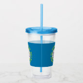 Acryl Tumbler met vlag van South Dakota Acryl Drinkbeker (Rechts)