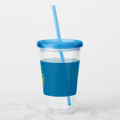 Acryl Tumbler met vlag van South Dakota Acryl Drinkbeker (Links)
