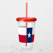 Acryl Tumbler met vlag van Texas Drinkbeker (Rechts)