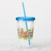 Acryl Tumbler: Palomino Drinkbeker (Links)