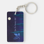 Acryl Tyto Uil Sleutelhanger (achterkant)