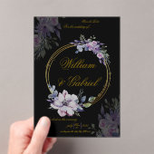 Acryl uitnodiging (Insitu (Draagbaar))