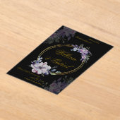 Acryl uitnodiging (Laagn)