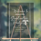 Acryl Verpleegkundige Medisch Afstuderen Welkomstb Bord (Neutraal)