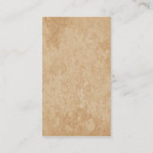 Acryl Vision Mandala Verticaal Visitekaartje (Achterkant)