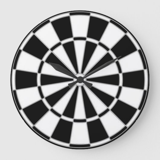 acryl wandkast grote klok (Voorkant)