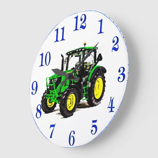 acryl wandkast grote klok (Hoek)