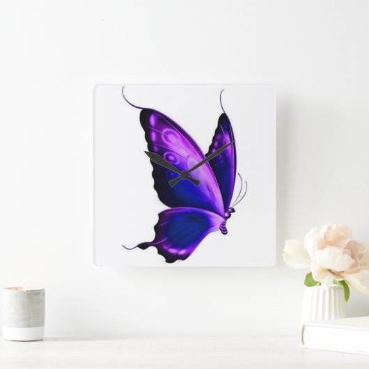 acryl wandkast vierkante klok (Huis)