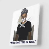 Acryl Wandklok (Hoek)
