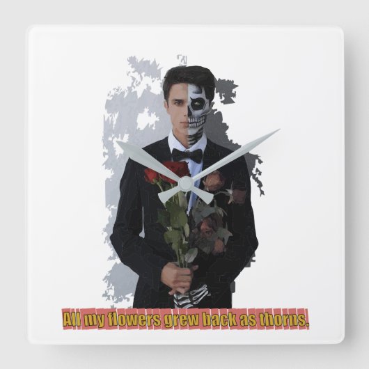 Acryl Wandklok (Voorkant)