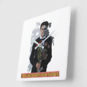 Acryl Wandklok (Hoek)