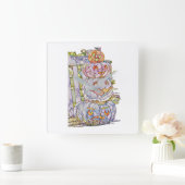 Acryl Wandklok (Huis)