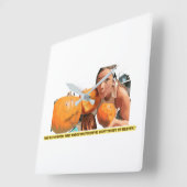 Acryl Wandklok (Hoek)