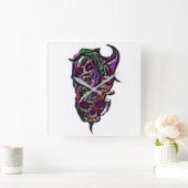 Acryl Wandklok (Huis)