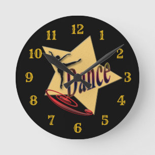 Acryl wandklok, rond (medium) ronde klok