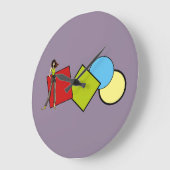 Acryl wandklok voor kinderen (Hoek)